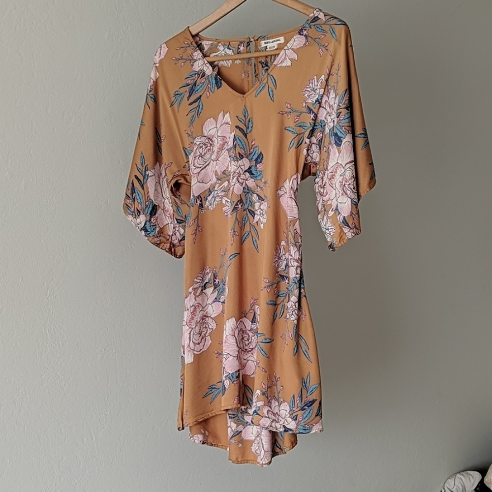 Billabong floral rayon dress